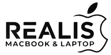 logo realis rekomendasi service Macbook malang