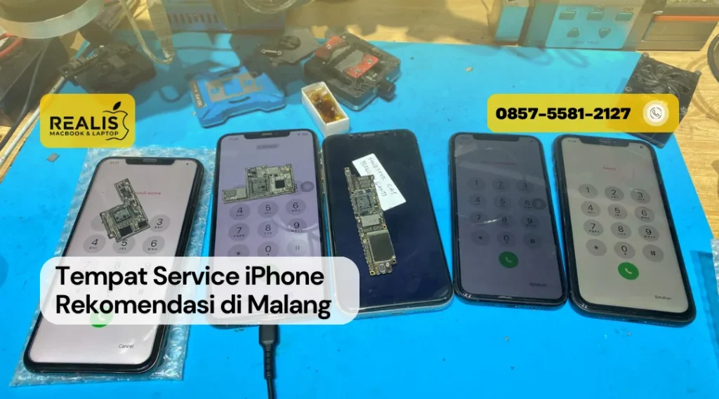Tempat Service iPhone Rekomendasi di Malang Realis - 0857-5581-2127