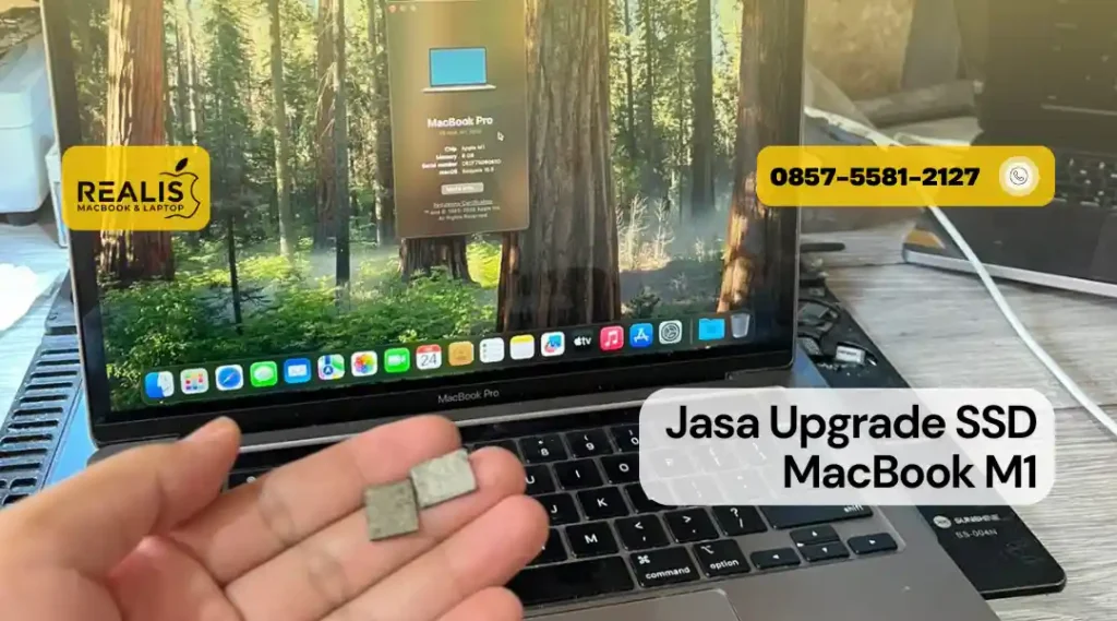 Upgrade RAM MacBook M1 di Malang - 0857-5581-2127
