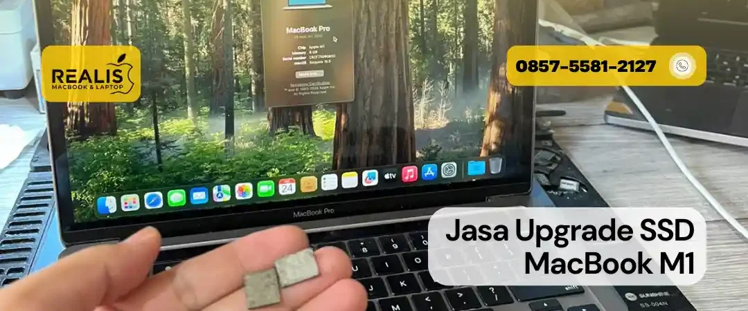 Upgrade SSD MacBook M1 di Malang – 0857-5581-2127