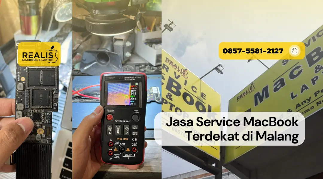 Jasa Service MacBook Terdekat di Malang Realis