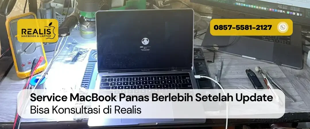 Service MacBook Panas Berlebih Setelah Update