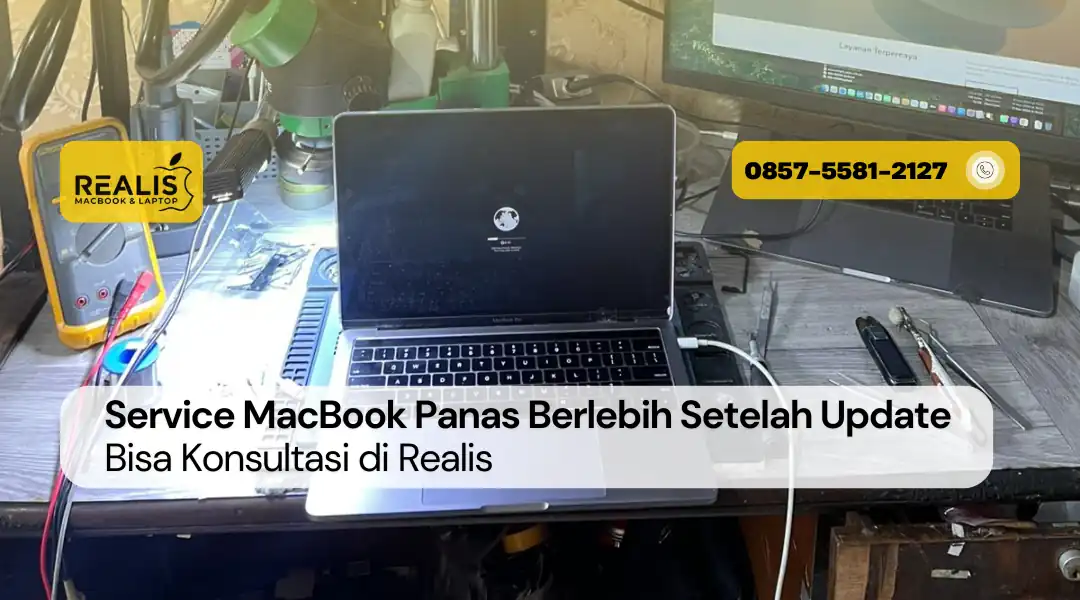 Service MacBook Panas Berlebih Setelah Update