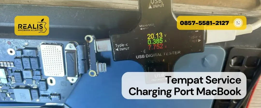 Tempat Service Charging Port MacBook Terdekat di Malang – Realis
