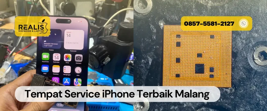 Tempat Service iPhone Terbaik Malang di Realis