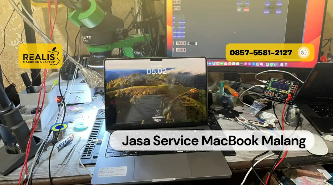 Jasa Service MacBook Malang di Realis