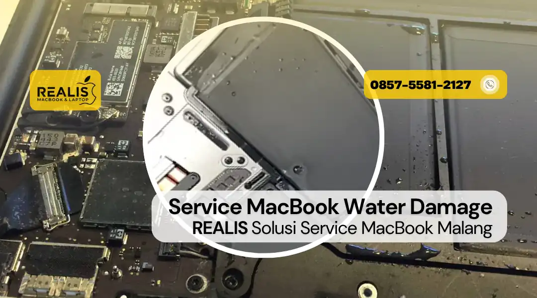 Service MacBook Water Damage — Solusi Service MacBook Malang