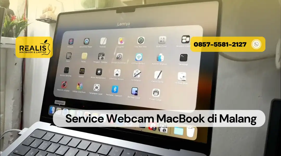 Service Webcam MacBook di Malang