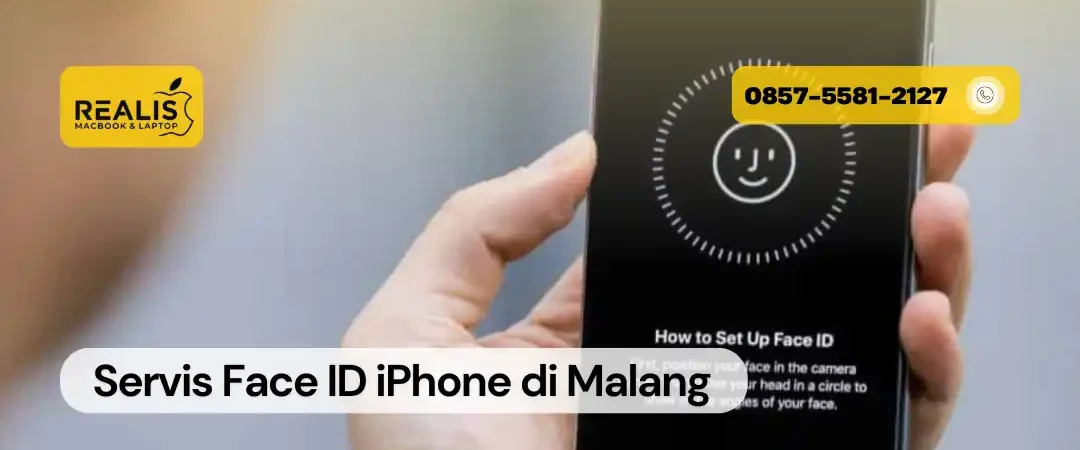 Servis Face ID iPhone di Malang Cepat