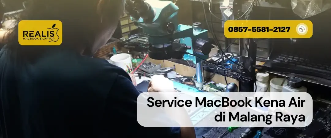 Service MacBook Kena Air di Malang Raya