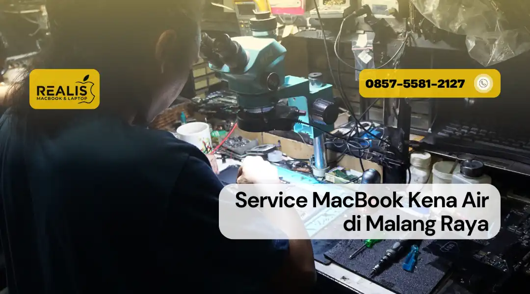 Service MacBook Kena Air di Malang Raya