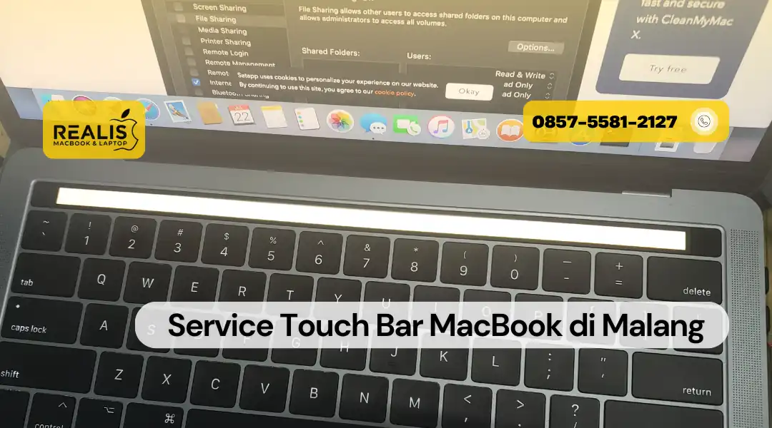 Service Touch Bar MacBook di Malang – Realis MacBook (0857-5581-2127)