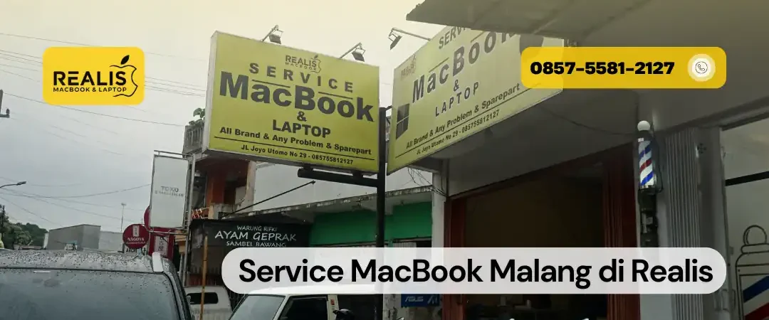 Service MacBook Malang di Realis