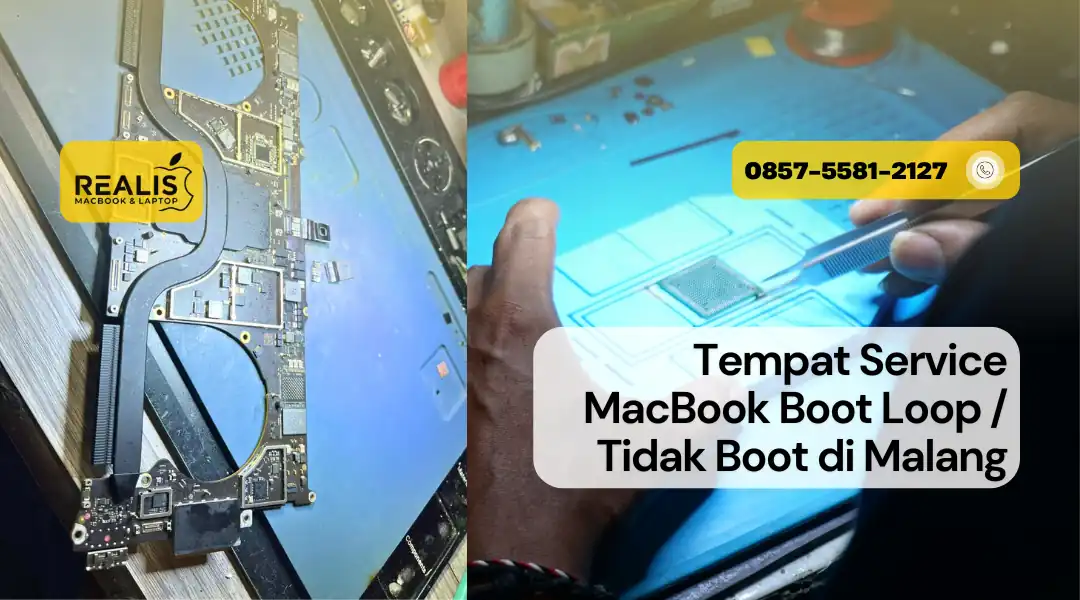 Tempat Service MacBook Boot Loop / Tidak Boot di Malang