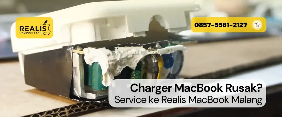 Jasa Service Charger MacBook Rusak di Malang