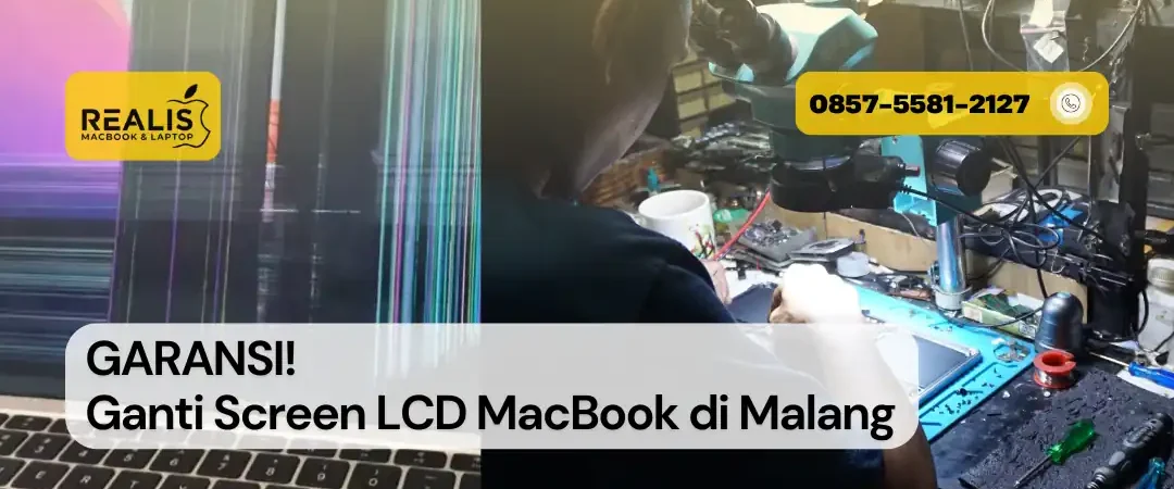 GARANSI! Ganti Screen LCD MacBook di Malang