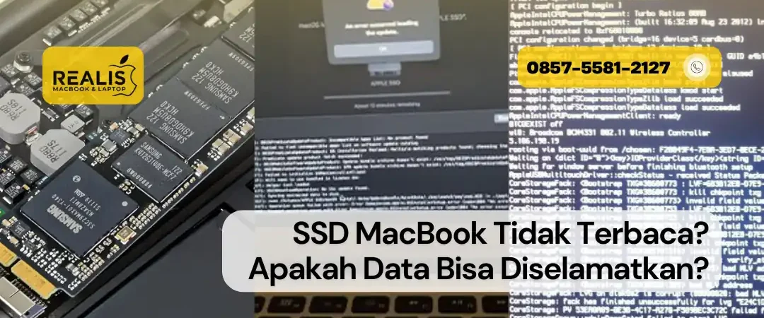 SSD MacBook Tidak Terbaca? Apakah Data Bisa Diselamatkan?
