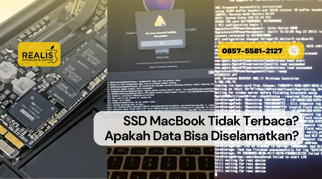 SSD MacBook Tidak Terbaca? Apakah Data Bisa Diselamatkan?