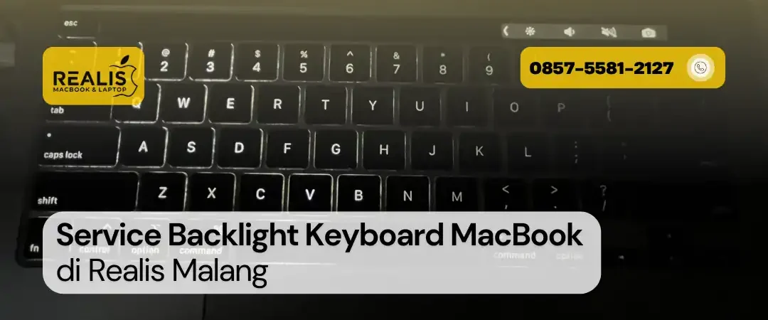 Service Backlight Keyboard MacBook di Malang