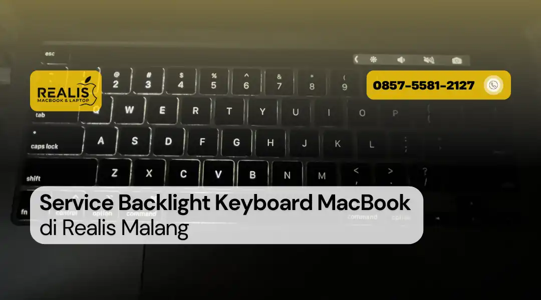 Service Backlight Keyboard MacBook di Malang