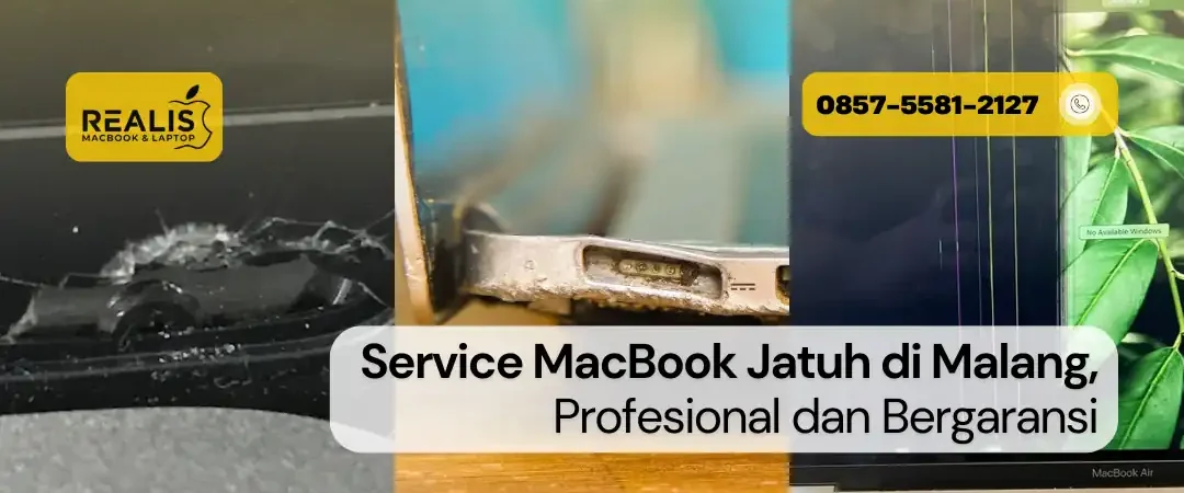Service MacBook Jatuh di Malang, Profesional dan Bergaransi