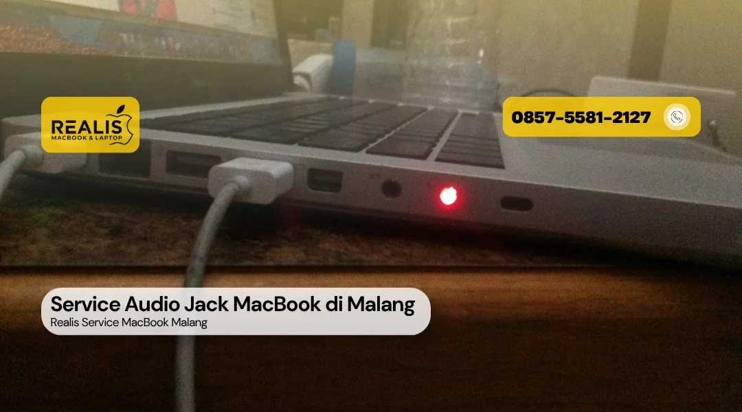 Service Audio Jack MacBook di Malang, Service ke Realis – 0857-5581-2127