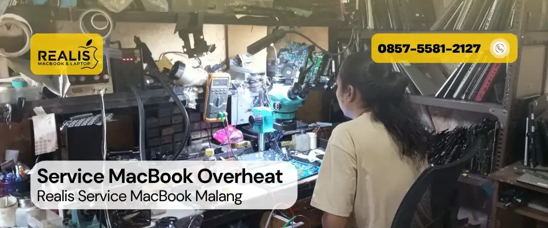Service MacBook Overheat Panas Berlebih di Realis Malang
