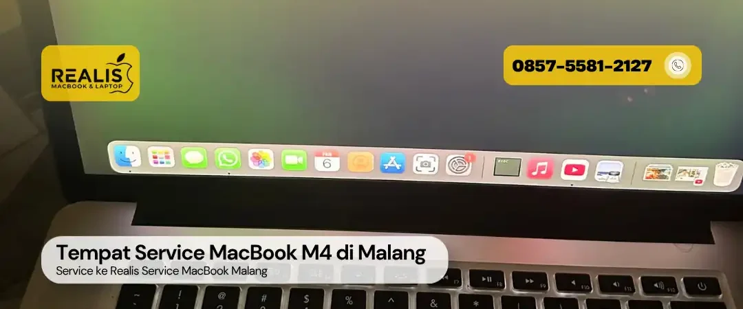 Tempat Service MacBook M4 di Malang