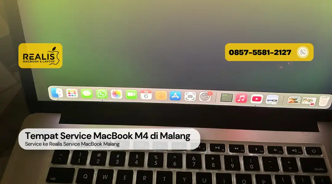 Tempat Service MacBook M4 di Malang