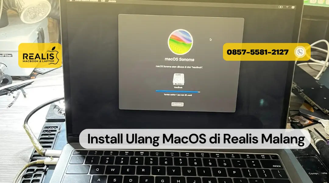 Install Ulang MacOS Malang, Teknisi Profesional