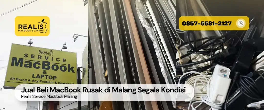 Jual Beli MacBook Rusak di Malang Segala Kondisi