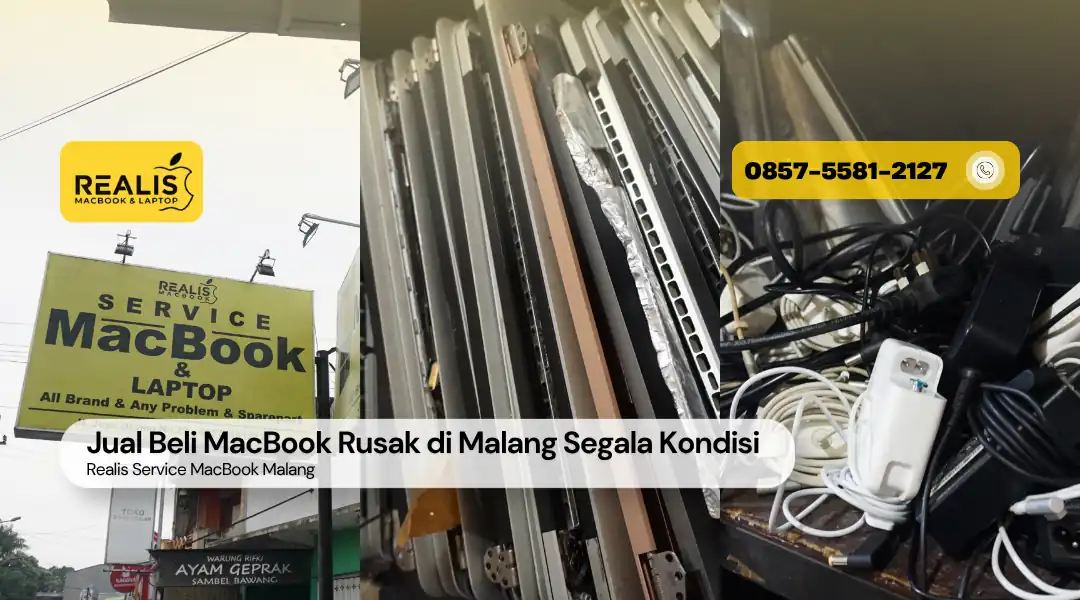 Jual Beli MacBook Rusak di Malang Segala Kondisi