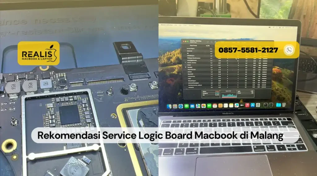 Rekomendasi Service Logic Board Macbook di Malang