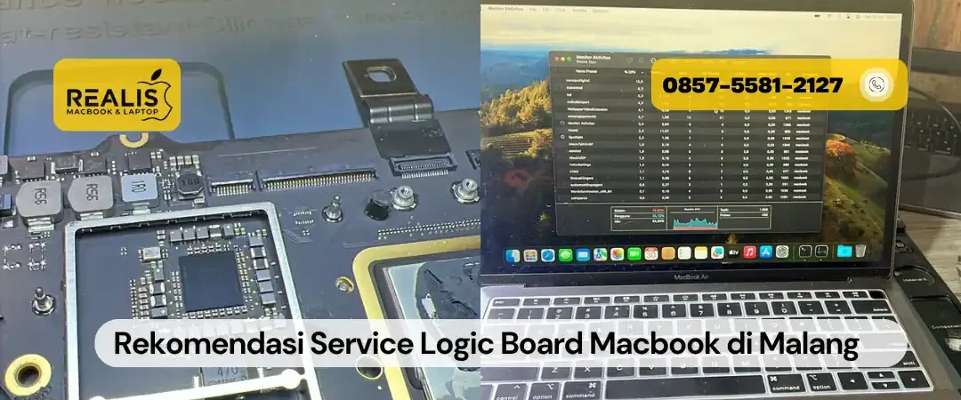 Rekomendasi Service Logic Board Macbook di Malang