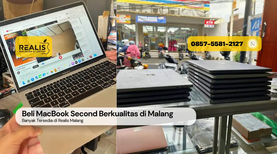 Beli MacBook Second Berkualitas di Malang Realis