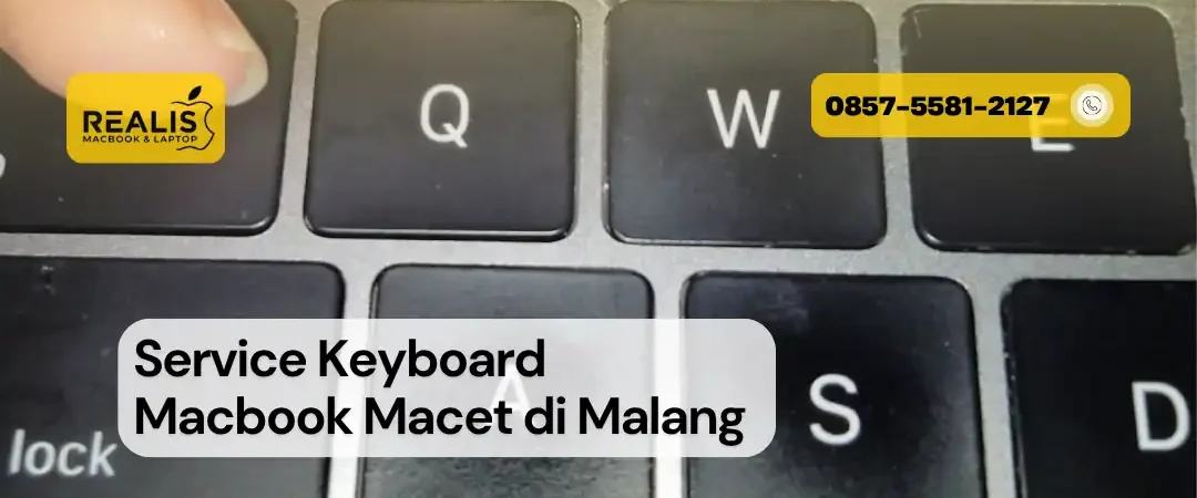 Service Keyboard Macbook Macet di Malang
